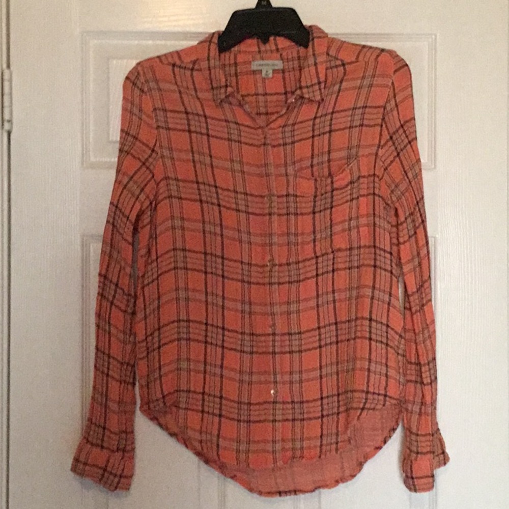 Super soft thin flannel shirt